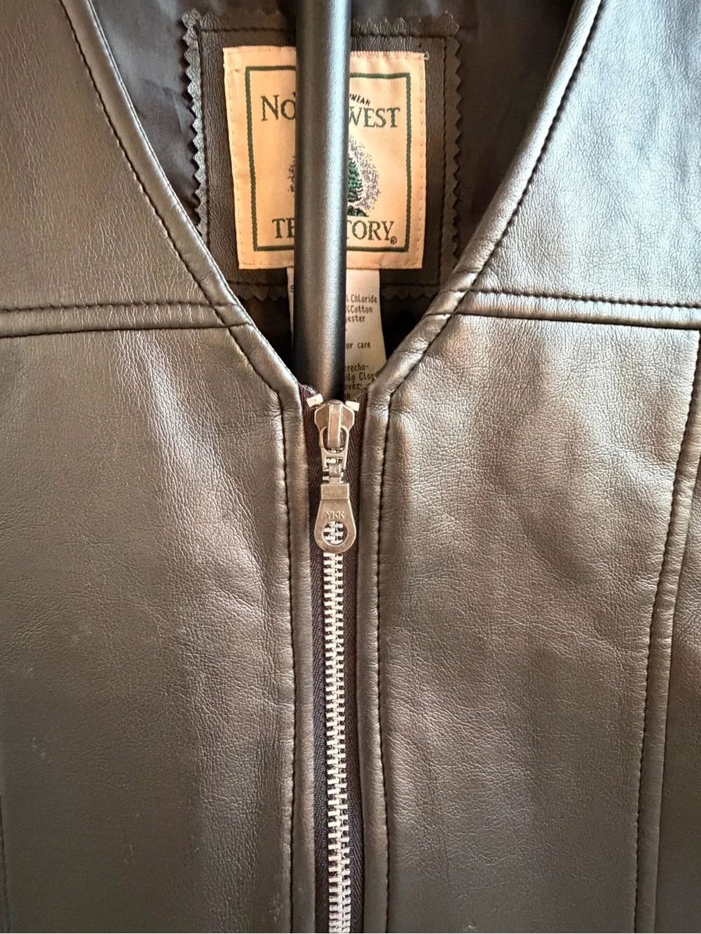 Northwest Black Vest with Front Zip